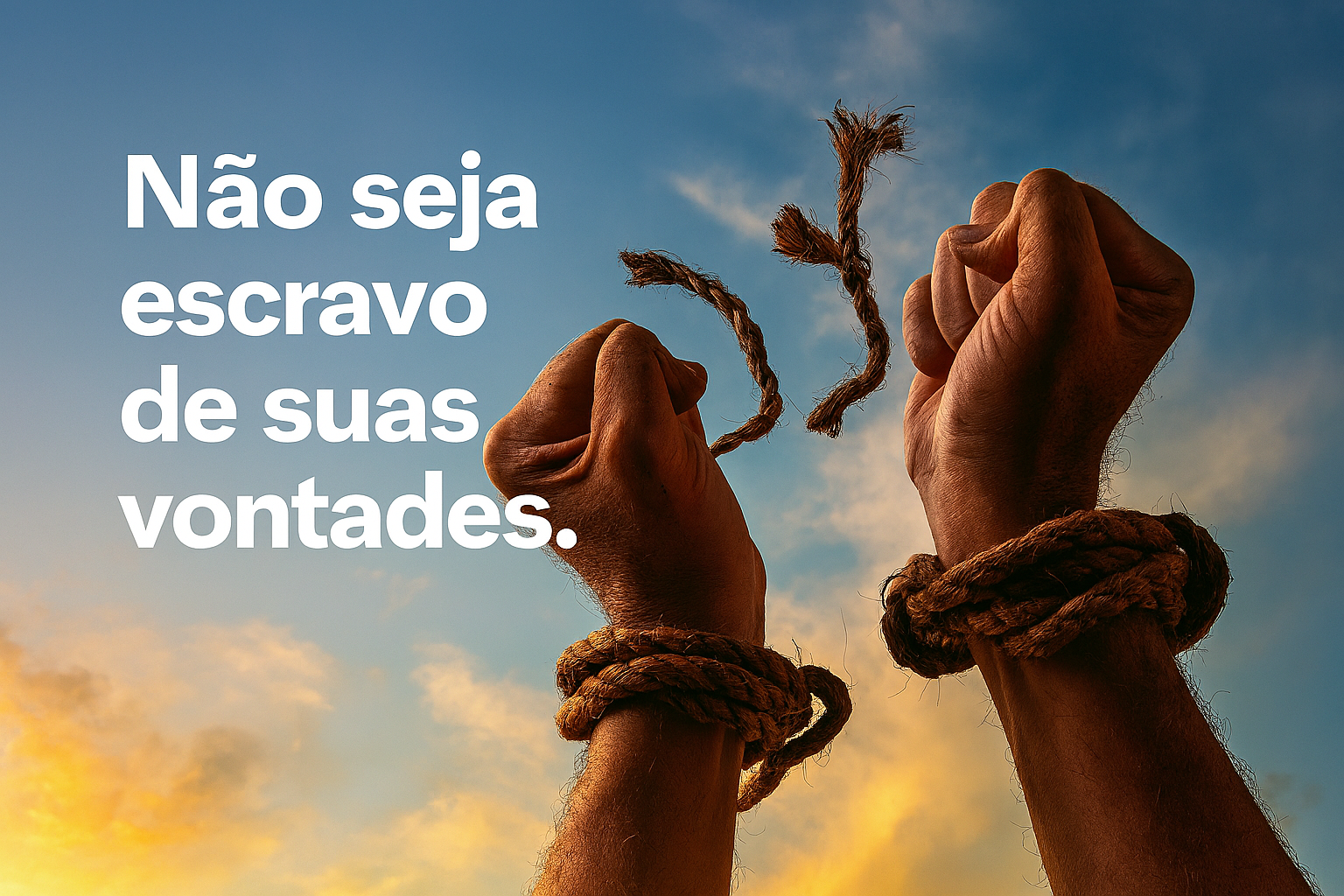 Não Seja Escravo de Suas Vontades
